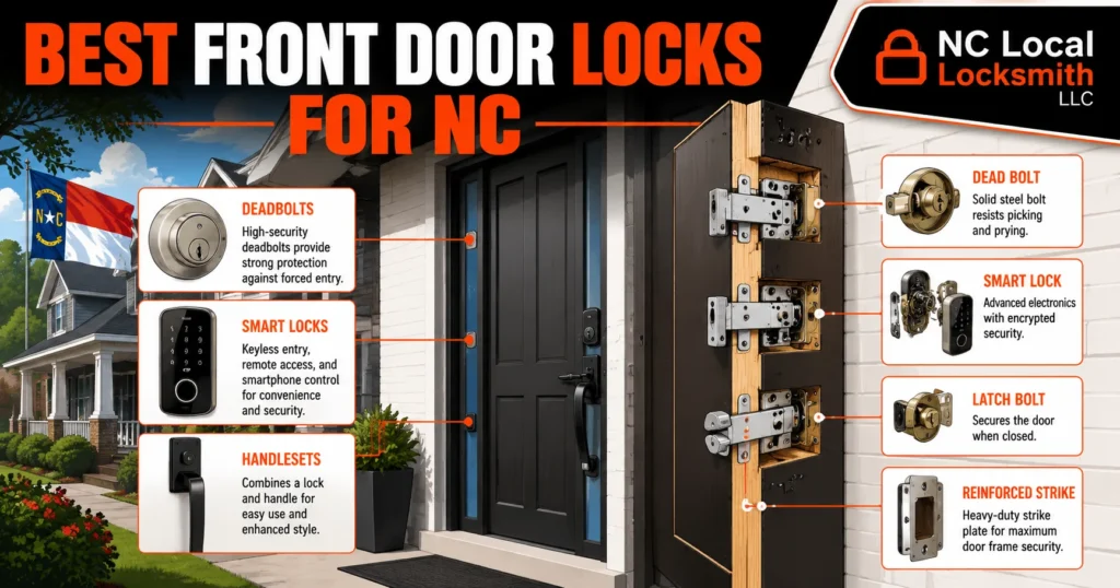 Best Front Door Locks: What Actually Works in NC Homes