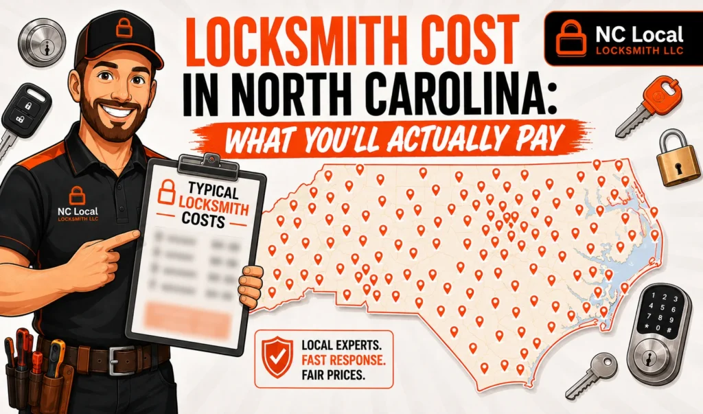 How Much Does a Locksmith Cost in NC