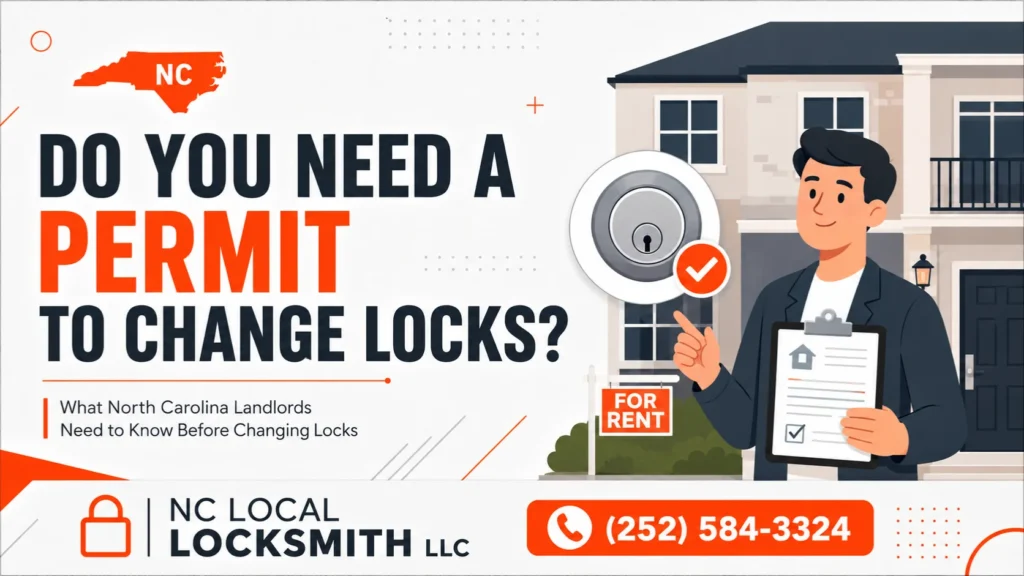 Changing Rental Locks In NC: Do You Need A Permit?