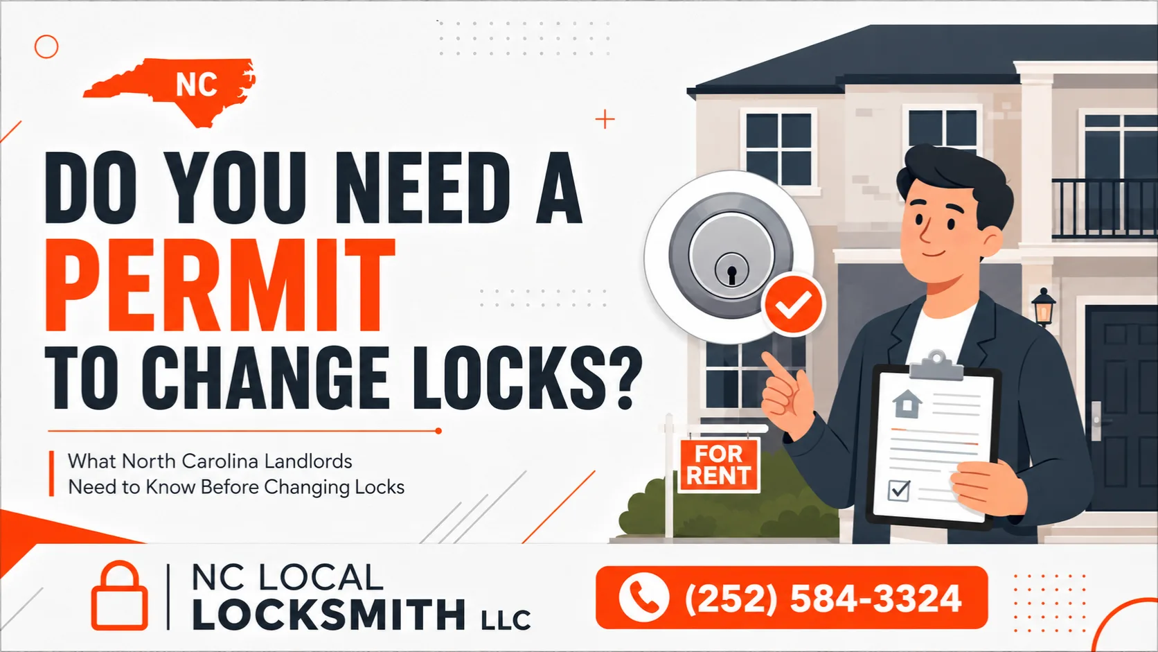 Changing Rental Locks In NC: Do You Need A Permit?